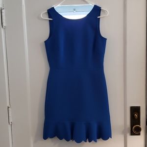JCrew blue mini dress